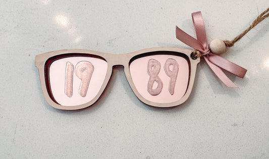 1989 TSwift Sunglasses Ornament